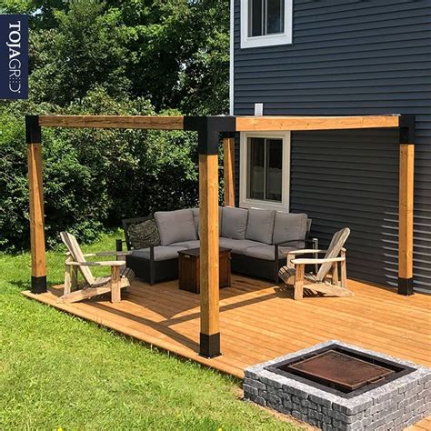 Toja Grid: Simple, Modular DIY Pergola system